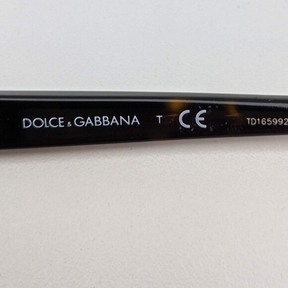 🕶️Dolce&Gabbana DG1278 1193 Eyeglasses 52/17 135 /KAG152🕶️ - Picture 4 of 7